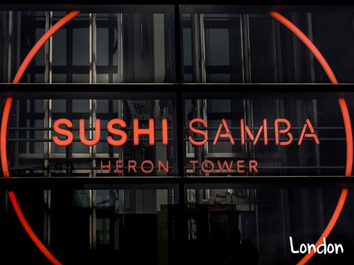 Sushi Samba, London: Sushi and Cocktails in the London sky! | the whole