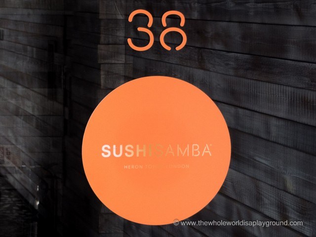 Sushi Samba, London: Sushi and Cocktails in the London sky! | The Whole