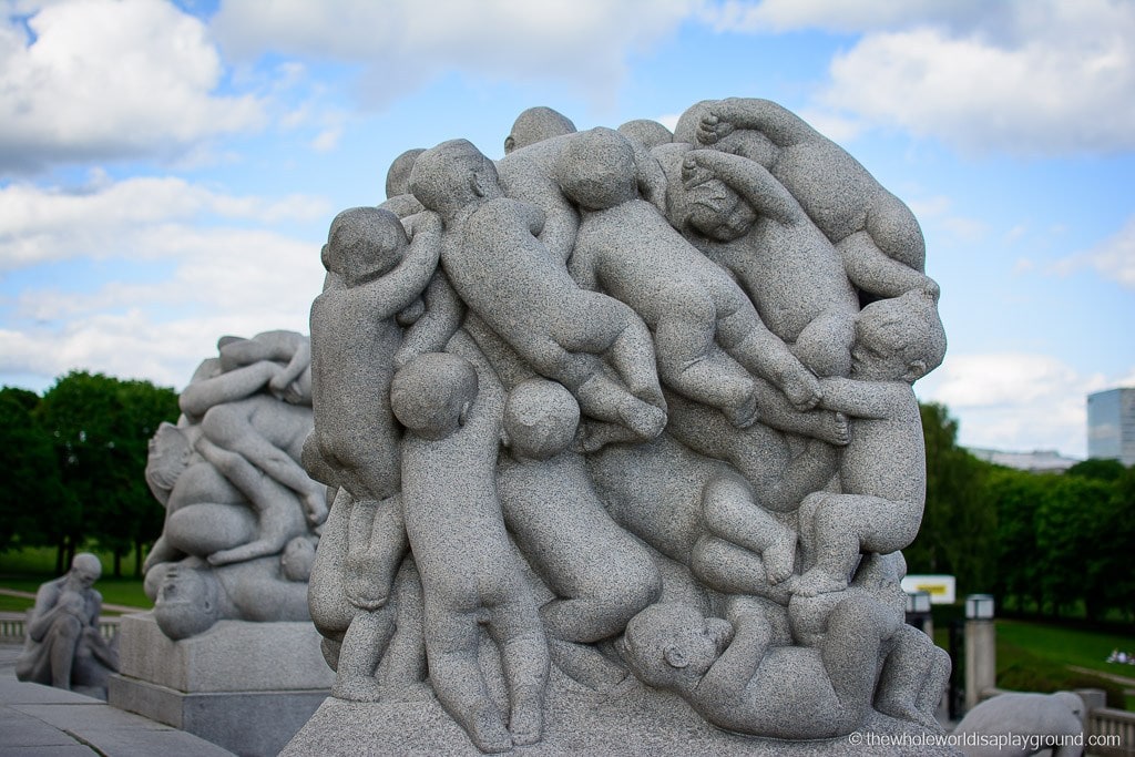 Осло скульптуры в парке