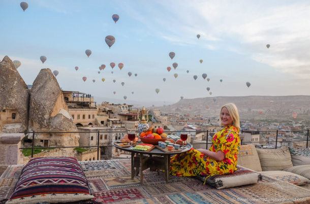 Sunrise the Sultan Cave Suites Cappadocia  Turkey The Whole