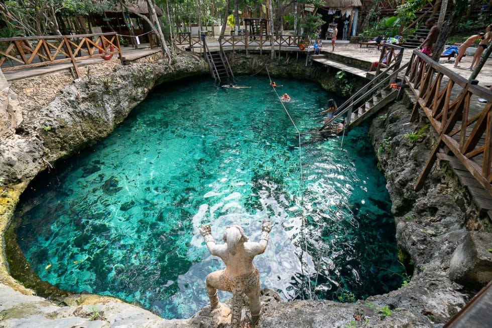 cenote day trip from cancun