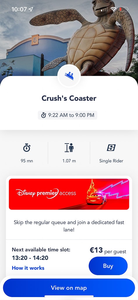 Disneyland Paris Premier Access Pass