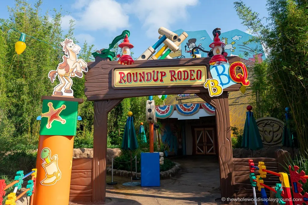 Roundup Rodeo BBQ Toy Story Land