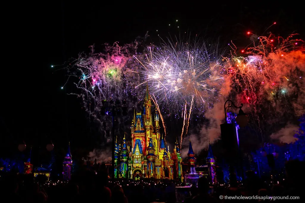 Magic Kingdom Fireworks Dessert Party Disney World