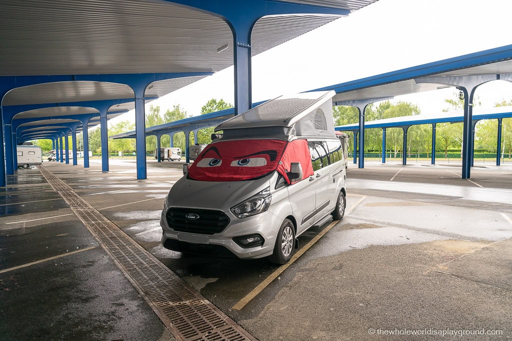 Overnight Motorhome Parking at Disneyland Paris