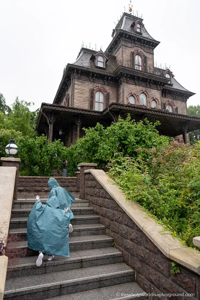 Disneyland Paris in the Rain