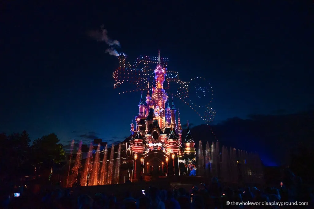 Disneyland Paris in the Rain