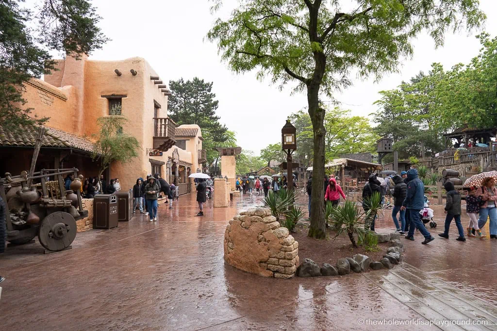 Disneyland Paris in the Rain