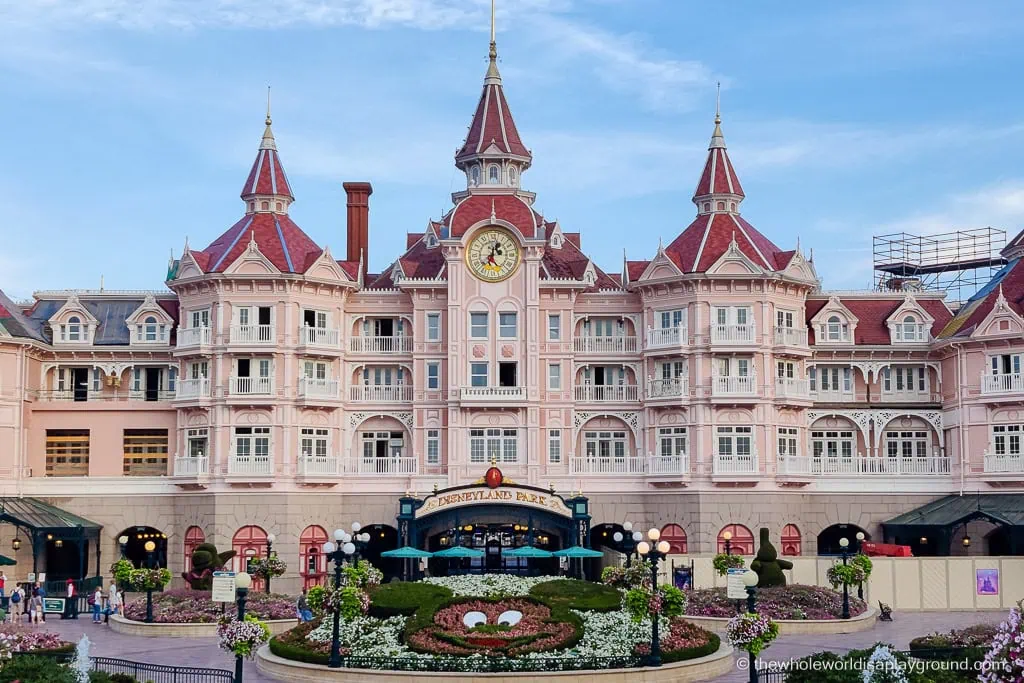 Disneyland Paris in the Rain